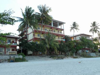 Afbeelding: Hotel aan het strand.
