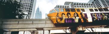 Afbeelding: De monorail in Kuala Lumpur